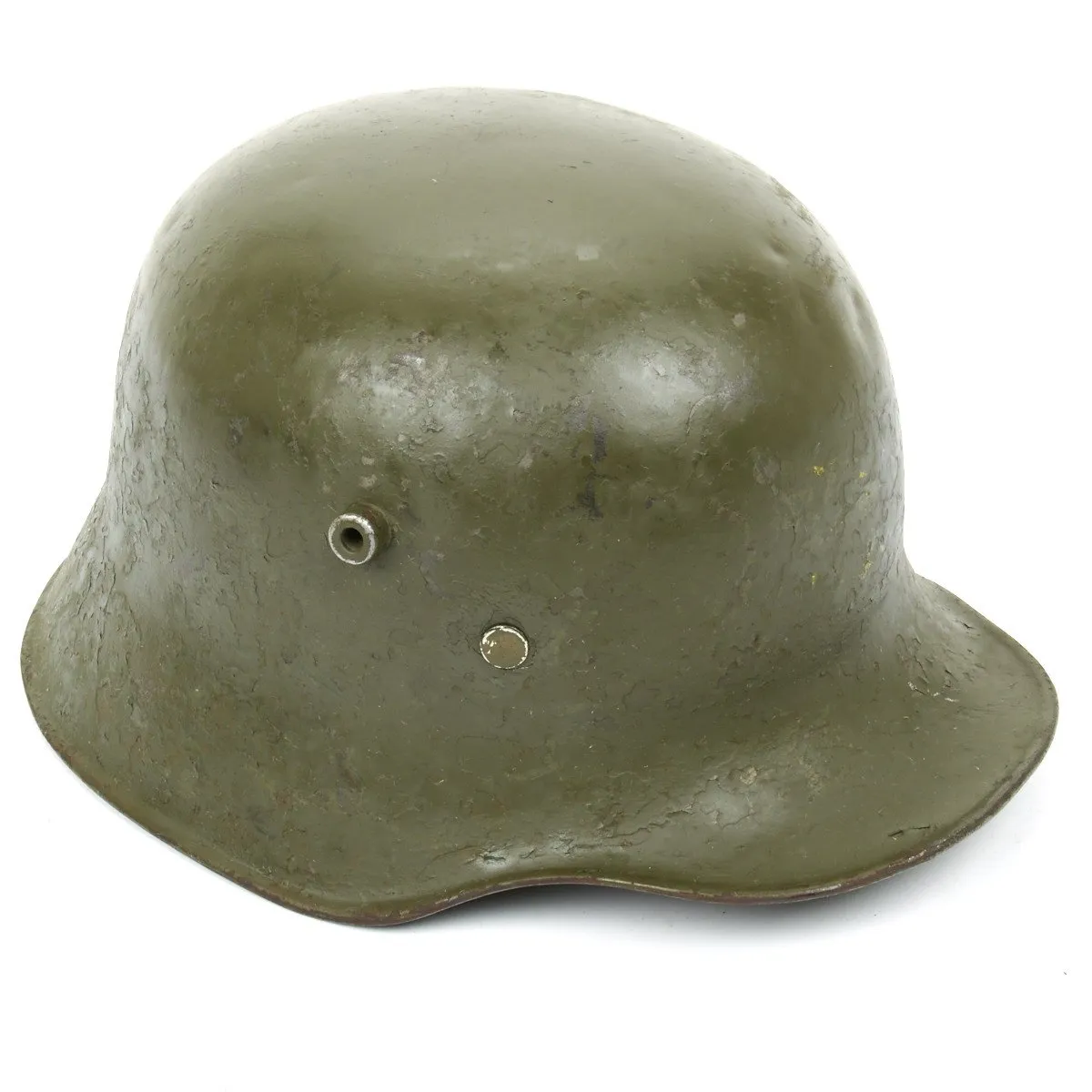 Original Imperial German WWI M18 Stahlhelm Helmet - Shell Size 68