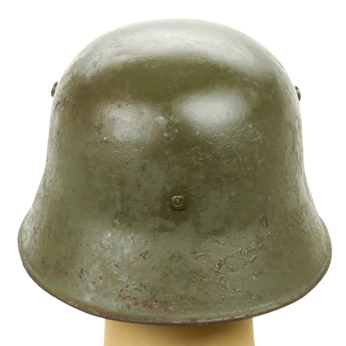 Original Imperial German WWI M18 Stahlhelm Helmet - Shell Size 68