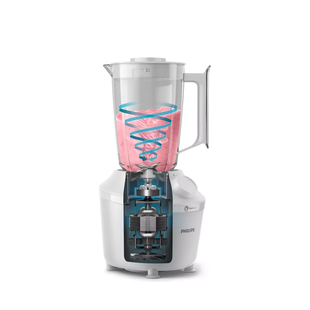 Philips HR2041/50 1.9L Series 3000 ProBlend System Plastic Jar Blender