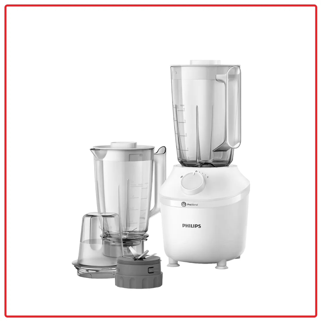 Philips HR2041/50 1.9L Series 3000 ProBlend System Plastic Jar Blender