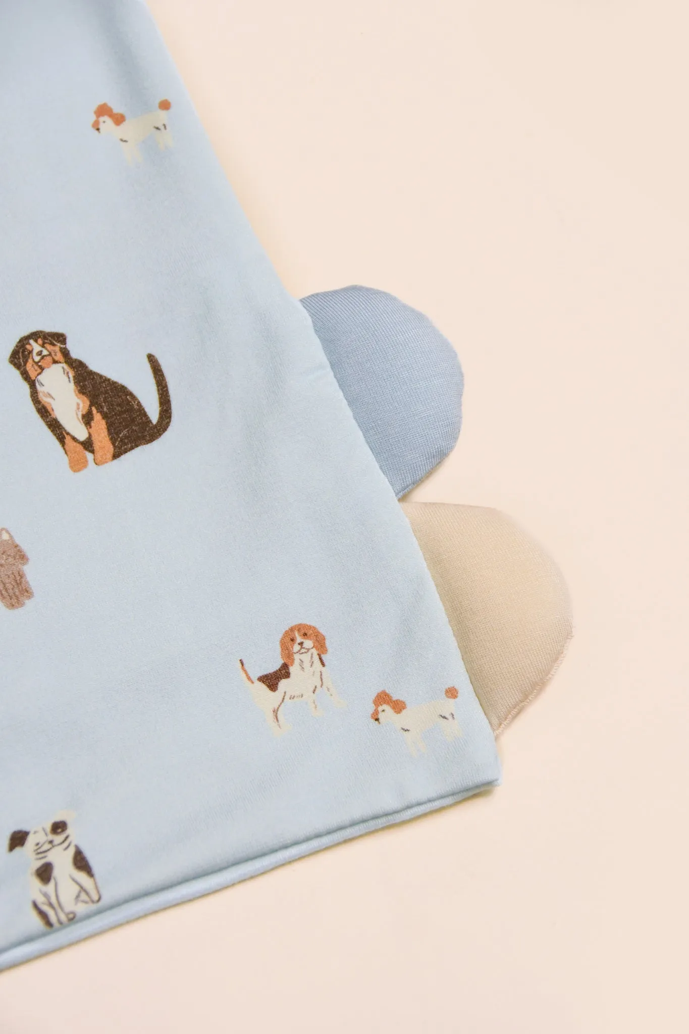 Pillow Case - Blue Doggies (Pillow not included)