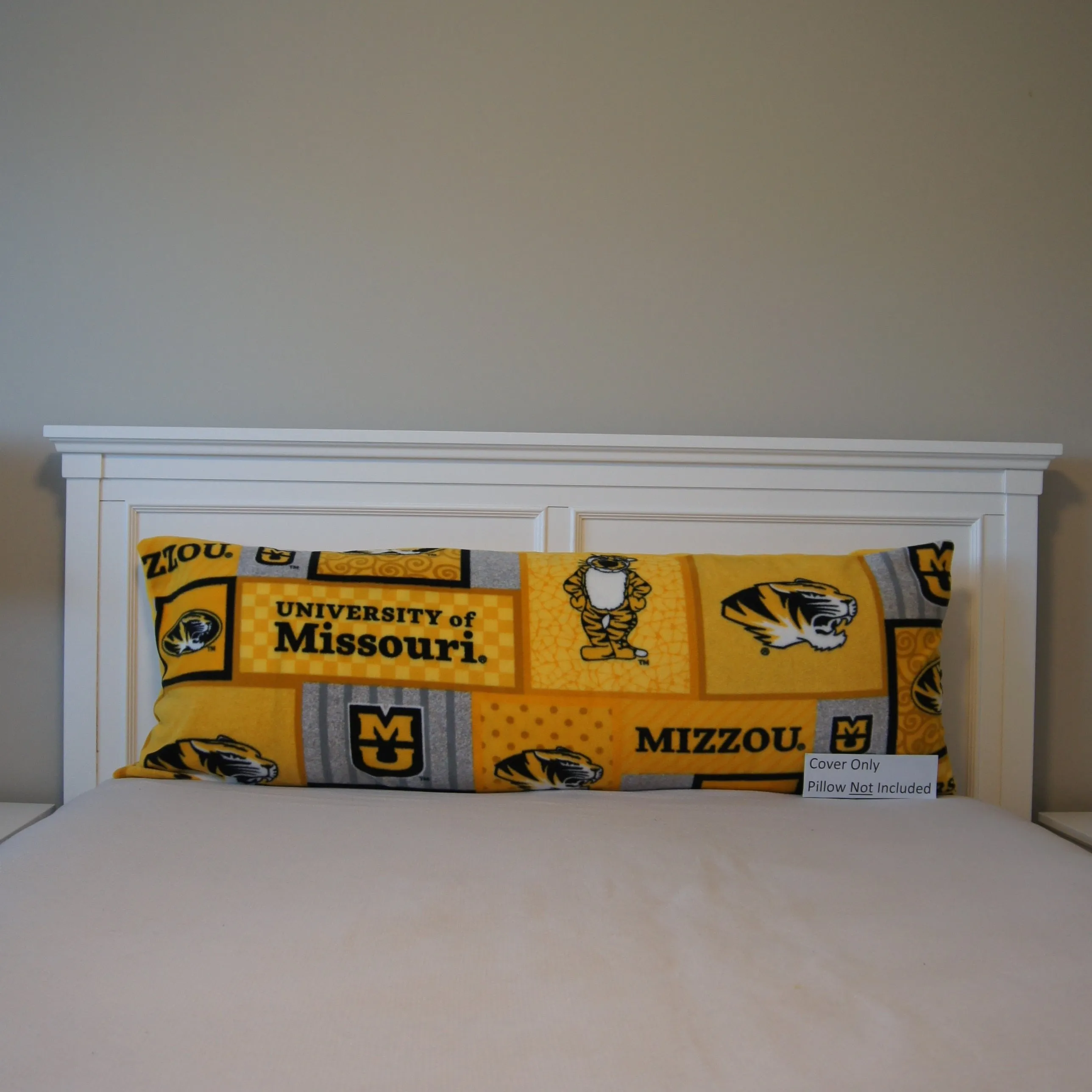 Pillows - Body Pillow Cover - College - NCAA - University of Missouri-MU-Mizzou - Tigers