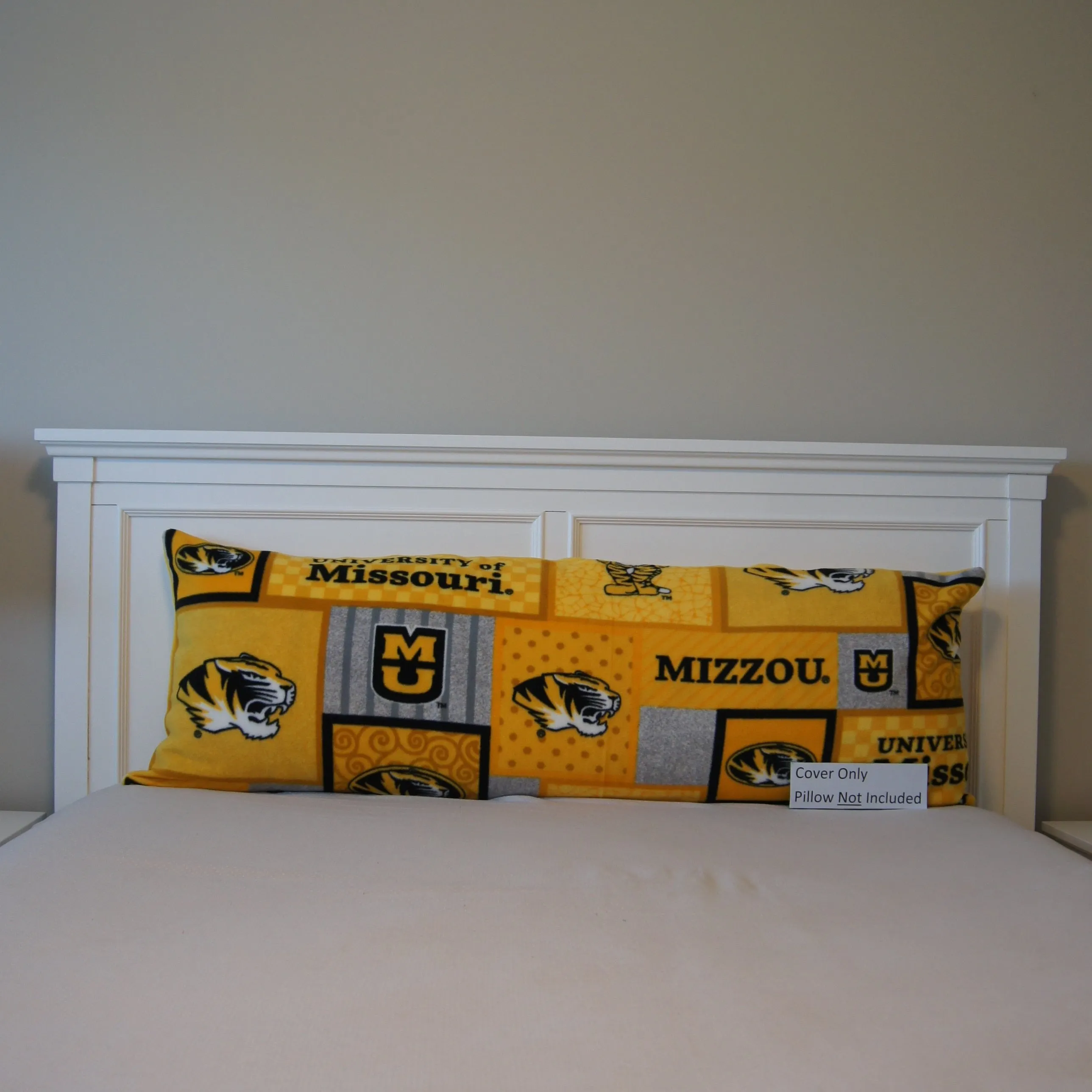 Pillows - Body Pillow Cover - College - NCAA - University of Missouri-MU-Mizzou - Tigers