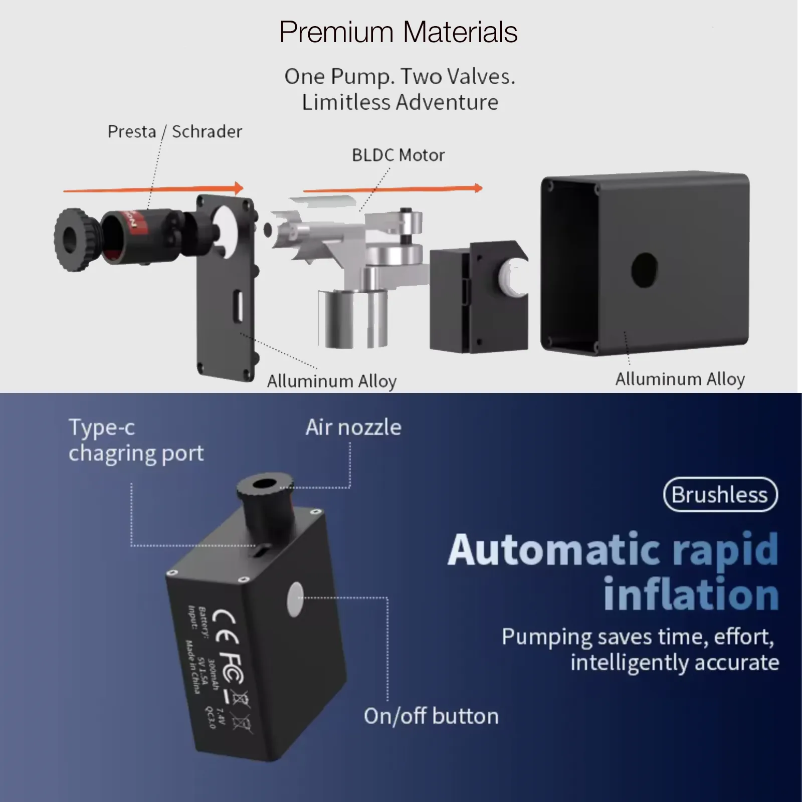 Portable E-Pump 100psi