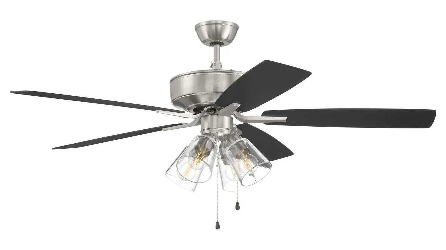 Pro Plus 104 52" Ceiling Fan in Brushed Polished Nickel