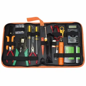 Professional Network LAN Cable Tester Tool Repair kit 16 in 1