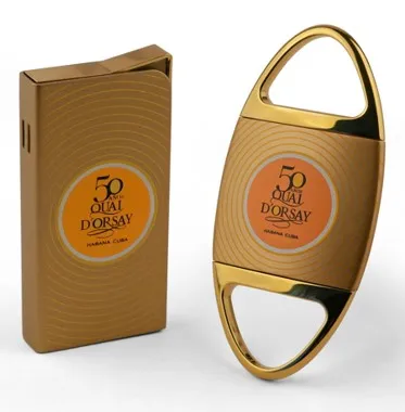 Quai d'Orsay Cigar Cutter and Lighter Set