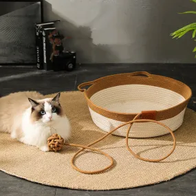 Rattan Cat Bed