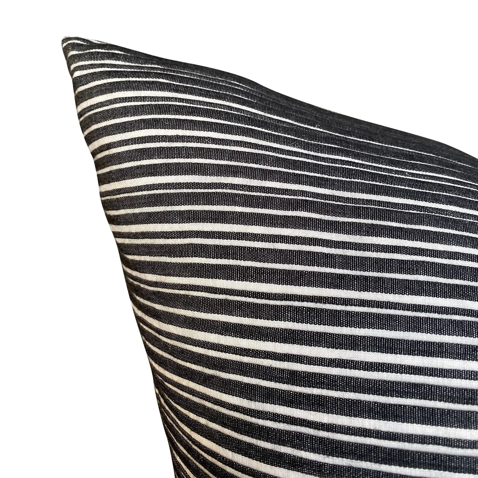 READY TO SHIP Chiangmai Native Cotton Layer Pillow Cover in Black