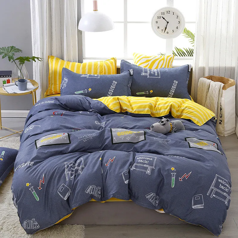 Removable Washable Double Bed Student Dormitory Quilt Winter Quilt Cotton