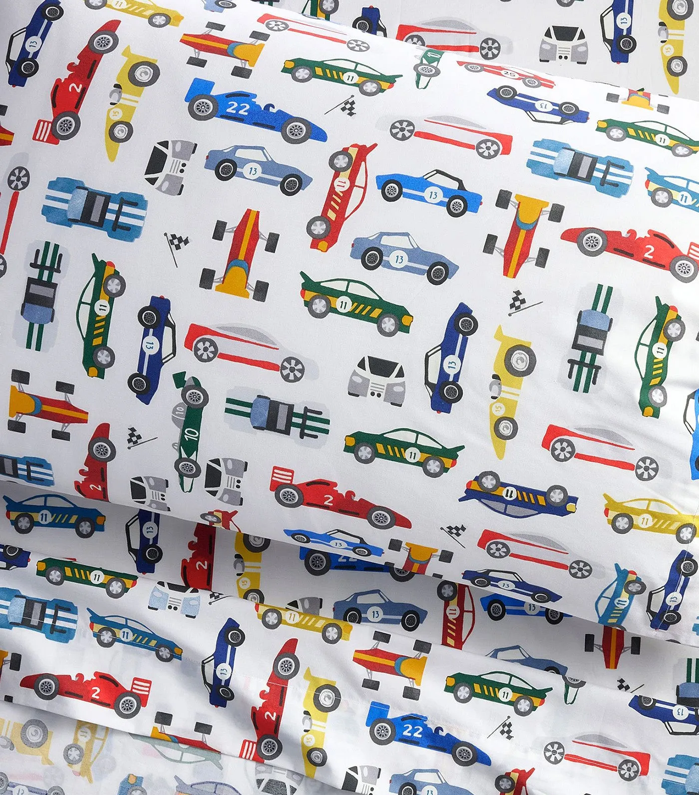 Remy Race Car Glow-in-the-Dark Sheet Set