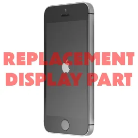 Repair Part - Full LCD Assembly for Apple iPhone 5 SE (1st Gen) - Black