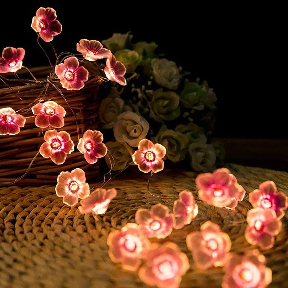 Sakura Blossom String Lights