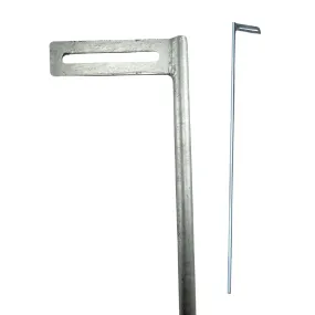 Security Drop Bolt - Galvanised