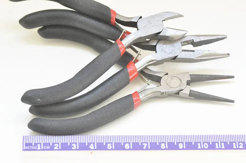 Set of 3 Jewelry Making Pliers Side-Cutting Plier A10485