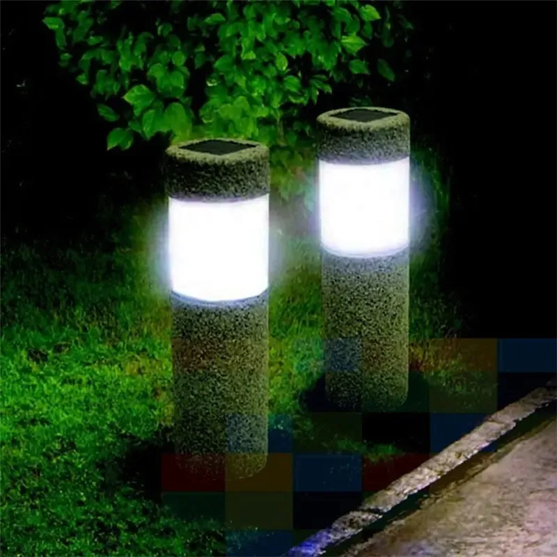 Solar Sandstone Outdoor Decorative Integrated LED Landscape Street Light S4837753