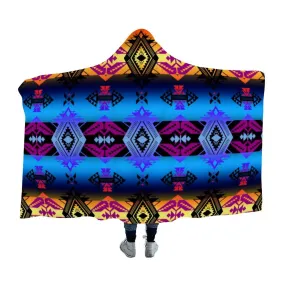 Sovereign Nation Sunset Hooded Blanket