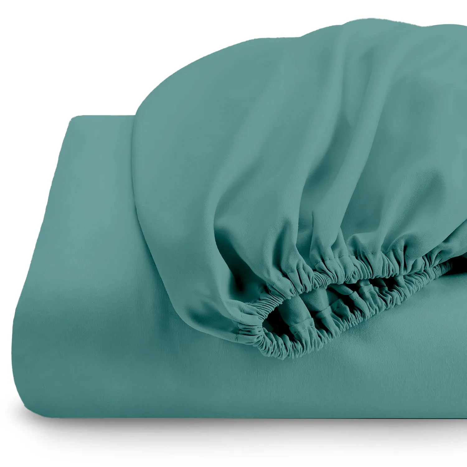 Super Soft Fitted sheet 180x200 30 CM - Teal