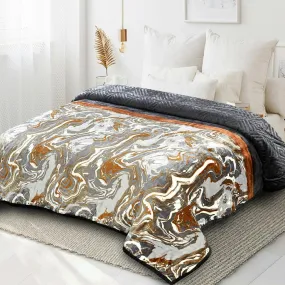 Super Soft Mink Embossed Blanket ( Double bed, 1.9 kg )