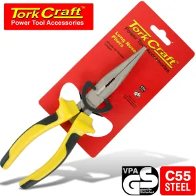 TORK CRAFT PLIER LONG NOSE 200MM TC535200