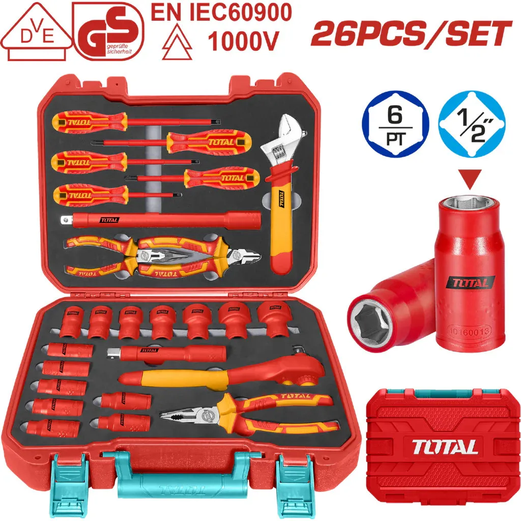 Total 26 Pcs insulated handtools set THKITH2601