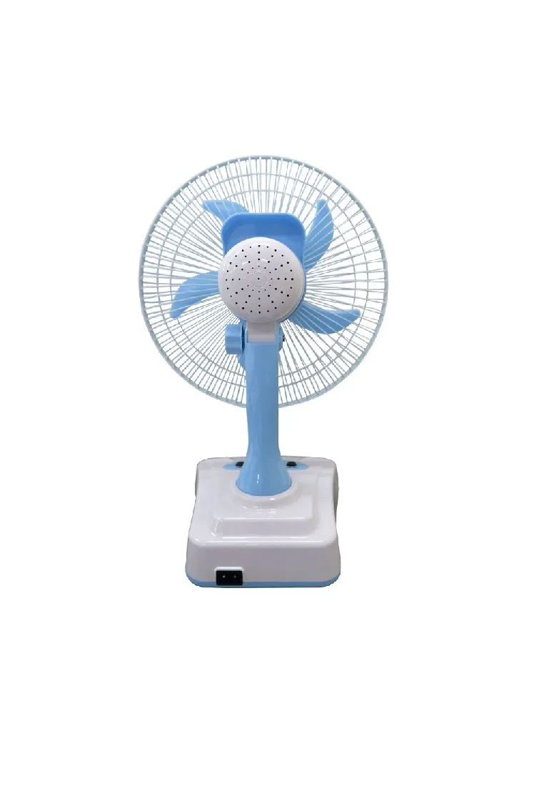 Tough Mama Rechargeable Fan With LED Light 8"