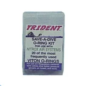 Trident Save-a-Dive Viton O-ring Kit for Nitrox Air Systems Accessories