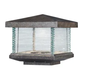 Triumph VX LED Outdoor Deck Lantern in Earth Tone