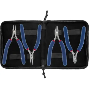 Tronex General Purpose Pliers & Cutter Set, Short Jaw In Case (Long Ergonomic Handles)