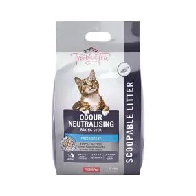 Trouble and Trix Odour Neutralising Baking Soda Clumping Cat Litter 7L/6kg