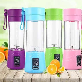 USB Juicer Travel Portable Blender Bottle Juice Mixer