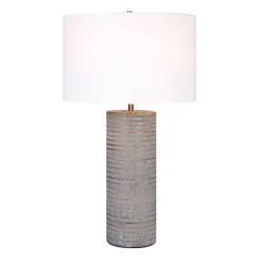 Uttermost Monolith Gray Table Lamp