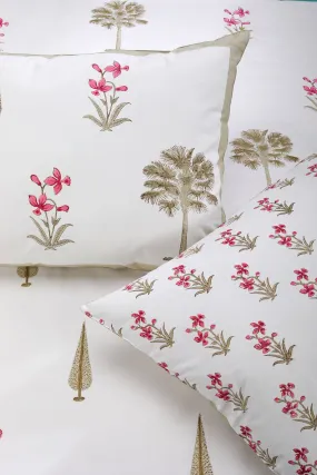 Vandana Phool Cotton Percale Bedsheet