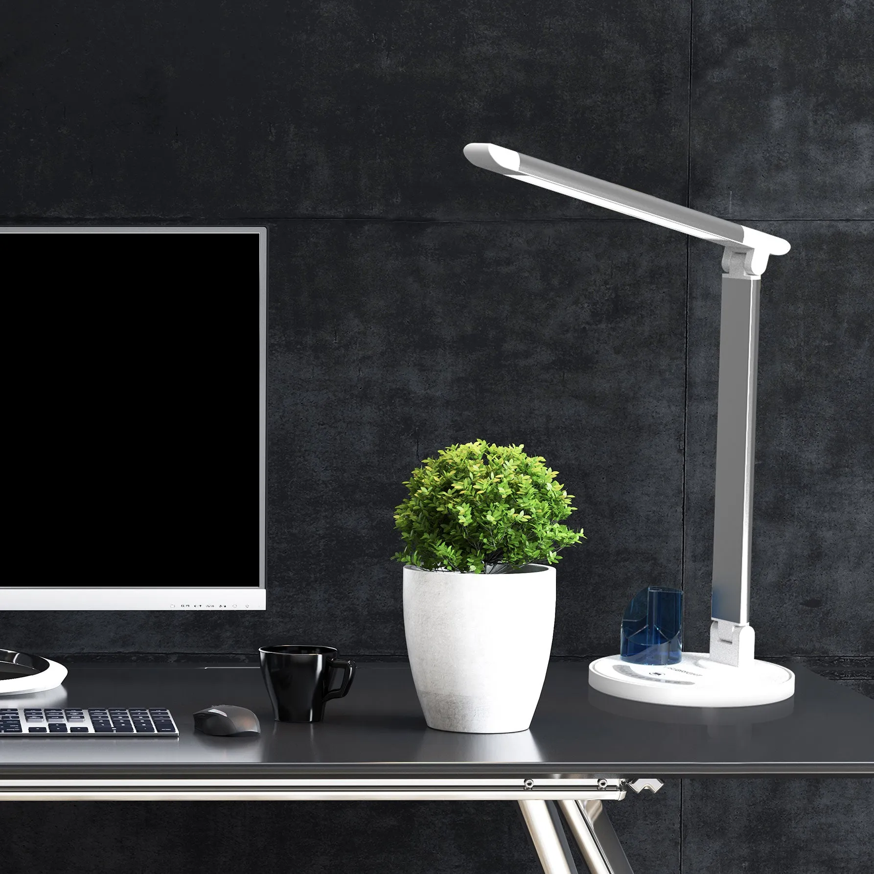 Viribright™ LED Desk Lamp w/ Touch Controls & USB Charge Port