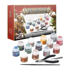 Warhammer: Age of Sigmar - Paints   Tools Set