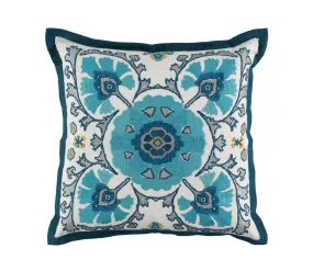 William Yeoward Alexi Peacock Decorative Pillow